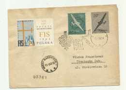 Poland 1962 - Glider Mail - Gliders