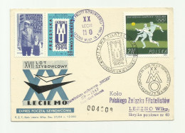 Poland 1964 - Glider Mail - Gliders