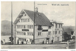 WALD: Gasthof Löwen Animiert ~1910 - Otros & Sin Clasificación