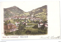 Gruss Aus LICHTENSTEIG 1901 - Lichtensteig