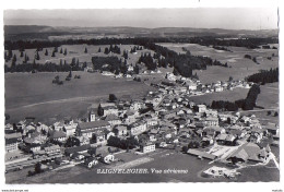 SAIGNELÉGIER: Vue Aérienne Avec Gare/train 1964 - Saignelégier