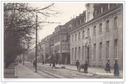 AARAU: Bahnhofstrasse, Bäckerei, Passanten - Echtfoto-AK 1923 - Aarau