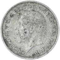 Grande-Bretagne, George V, 6 Pence, 1936, TTB, Argent, KM:832 - H. 6 Pence