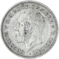 Grande-Bretagne, George V, 6 Pence, 1933, TTB, Argent, KM:832 - H. 6 Pence