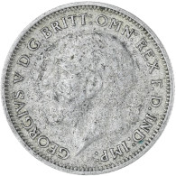 Grande-Bretagne, George V, 6 Pence, 1936, TTB, Argent, KM:832 - H. 6 Pence