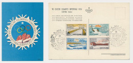 Postcard / Postmark Winter Olympic Games Cortina DÁmpezzo  Italy 1956 - Hiver 1956: Cortina D'Ampezzo