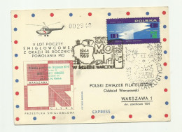 Poland 1969 - Helicopter Mail - Otros & Sin Clasificación