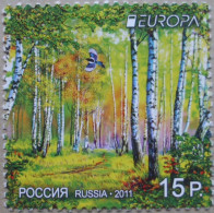 Rußland   Der Wald   Europa   Cept   2011  ** - 2011