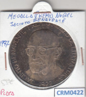 CRM0422 MEDALLA PREMIO NOBEL JACINTO BENAVENTE 1997 PLATA MBC - Profesionales/De Sociedad