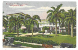 ANTILLEN - JAMAICA  --  PORT ANTONIO, TITCHFIELD HOTEL  ~ 1910 - Jamaïque