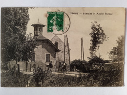 93 - Seine Saint Denis - Dugny : Fontaine Et Moulin Renaud , - Dugny