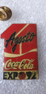 Pin's Coca-Cola Agusto Expo 92 - Coca-Cola