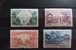 Réunion N° 119 - 122 *  Exposition Coloniale 1931 - Neufs
