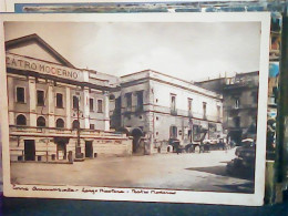 NAPOLI TORRE ANNUNZIATA LARGO NICOTERA TEATRO MODERNO Formato GRANDE N1935 Colore BRUNO JN2457 - Torre Annunziata