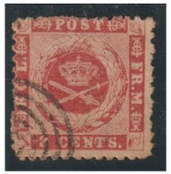 DANEMARK --West Indies --Facit N°3 --timbre 3 Cents Oblitéré - Denmark (West Indies)