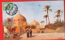 ZWP-32  Scene In Egypt.  Used In 1912  To Switzerland - Pirámides