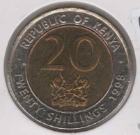 Kenya - 20 Shilling 1998 - Bimetallic - Kenya