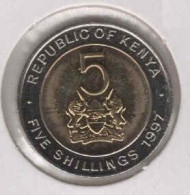 Kenya - 5 Shilling 1997 - Bimetallic - Kenia