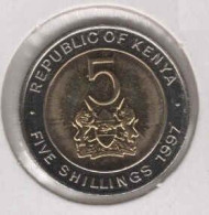 Kenya - 5 Shilling 1997 - Bimetallic - Kenya