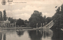 Gand - Gent - Vue Du Lac Et Du Waterchute - Exposition Universelle 1913 - Belgique Belgium - Gent