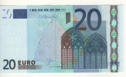 20 EURO  "L"   FINLAND    Firma Draghi    R 026 I6     /  FDS  -  UNC - 20 Euro