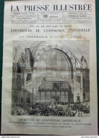1878 EXPOSITION UNIVERSELLE INTERNATIONALE L'OUVERTURE - PALAIS DU CHAMP DE MARS - TROCADÉRO - AFFAIRE VÉRA ZASSOULITCH - 1850 - 1899
