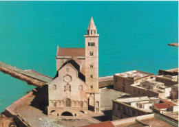 Trani - La Cattedrale Romanica Vista Dall'aereo - Formato Grande Non Viaggiata – FE170 - Trani