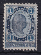 AUSTRIA 1890 - MLH - ANK 61 - Perf. 10 1/2 : 12 1/4 - Knick (siehe Scan ...) - Unused Stamps