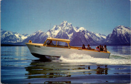 Wyoming Grand Teton National Park Boat Ride On Jackson Lake - Autres & Non Classés