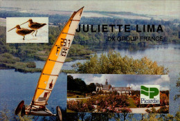 CARTE QSL.. JULIETTE LIMA   DX GROUP DE FRANCE..PICARDIE.   .1996 - Radio