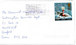 59686 - Grossbritannien - 1998 - 26p Leuchtturm EF A Bf PETERBOROUGH - MIB MEN IN BLACK ... -> Romford - Cinema