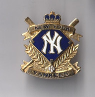 PIN'S THEME SPORT   BASEBALL  NEW  YORK  LES YANKEES - Honkbal