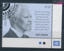 UNO - New York 1711 (kompl.Ausg.) Gestempelt 2019 Kofi Annan (10159935 - Gebraucht