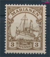 Marianen (Dt. Kolonie) 7 Postfrisch 1901 Schiff Kaiseryacht Hohenzollern (10181717 - Mariana Islands