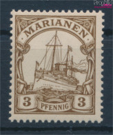 Marianen (Dt. Kolonie) 7 Postfrisch 1901 Schiff Kaiseryacht Hohenzollern (10181742 - Mariannes