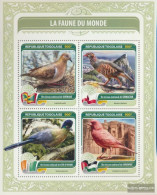 Togo 7659-7662 Sheetlet (complete. Issue) Unmounted Mint / Never Hinged 2016 Flora The World - Togo (1960-...)