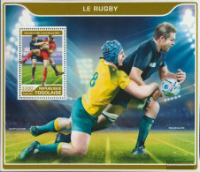 Togo Miniature Sheet 1441 (complete. Issue) Unmounted Mint / Never Hinged 2017 Rugby - Togo (1960-...)