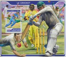 Togo Miniature Sheet 1439 (complete. Issue) Unmounted Mint / Never Hinged 2017 Cricket - Togo (1960-...)