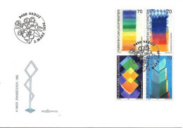 Liechtenstein - 1998 Heinz Mack - Hommages  FDC - Cartas & Documentos