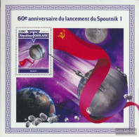 Togo Miniature Sheet 1534 (complete. Issue) Unmounted Mint / Never Hinged 2017 Sputnik 1 - Togo (1960-...)