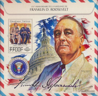 Togo Miniature Sheet 1505 (complete. Issue) Unmounted Mint / Never Hinged 2017 Franklin D. Roosevelt - Togo (1960-...)