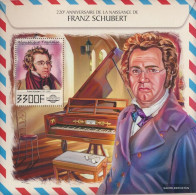 Togo Miniature Sheet 1503 (complete. Issue) Unmounted Mint / Never Hinged 2017 Franz Schubert - Togo (1960-...)