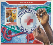 Togo Miniature Sheet 1443 (complete. Issue) Unmounted Mint / Never Hinged 2017 Red Cross - Togo (1960-...)