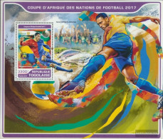Togo Miniature Sheet 1442 (complete. Issue) Unmounted Mint / Never Hinged 2017 Football - African Cup - Togo (1960-...)