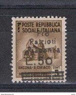 R.S.I. - C.L.N.:  1944  PRO  PATRIOTI  PIACENZA  -  EMISSIONE  NON  UFFICIALE  -  £. 50/5 C. BRUNO  CHIARO  N. - Comitato Di Liberazione Nazionale (CLN)