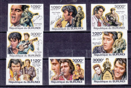 Elvis Presley - Burundi - COB 1422 / 9 ** - NON Dentelés - Valeur 74 Euros - Elvis Presley