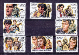 Elvis Presley - Burundi - COB 1422 / 9 ** - Valeur 30 Euros - Elvis Presley