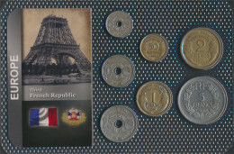 Frankreich Sehr Schön Kursmünzen Sehr Schön Ab 1919 5 Centimes Bis 5 Francs (10091475 - Otros & Sin Clasificación