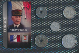 Frankreich Sehr Schön Kursmünzen Sehr Schön Ab 1941 10 Centimes Bis 2 Francs (10091472 - Otros & Sin Clasificación
