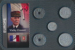 Frankreich Sehr Schön Kursmünzen Sehr Schön Ab 1941 10 Centimes Bis 2 Francs (10091473 - Sonstige & Ohne Zuordnung